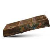 تصویر ظرف مزه چوبی مدل راشین 