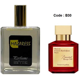 تصویر عطر ادکلن مازارس باکارات 540 قرمز B30 کد | MAZARESS Baccarat 540 RED code B30 