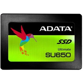 تصویر حافظه اس اس دی اینترنال ای دیتا ADATA Ultimate SU650 با ظرفیت 240GB ا ADATA Ultimate SU650 SATA 2.5 Inch 240GB ADATA Ultimate SU650 SATA 2.5 Inch 240GB
