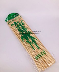 تصویر سیخ چوبی ۲۵ سانتی متر 