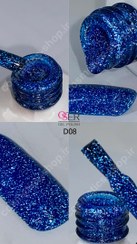 تصویر لاک ژل ناخن اسر (oser) مدل دیسکو کد D08 OSER LAK
