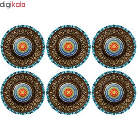 تصویر زیر لیوانی رنس کد C2-42414 بسته ۶ عددی 