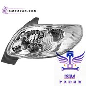 تصویر چراغ عقب اسپرت پژو ۲۰۶ طرح برفی جفت 