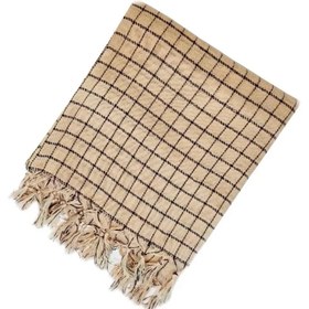 تصویر چفیه خاکی رنگ صابرین 