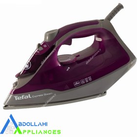 تصویر اتو بخار تفال tefal اتو بخار تفال TEFAL EXPRESS STEAM - 2600W CERAMIC SOLEPLATE FV2843