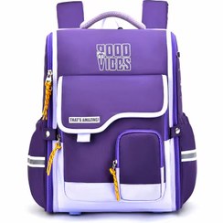 تصویر کیف مدرسه گود وایبز Good vibes school bag