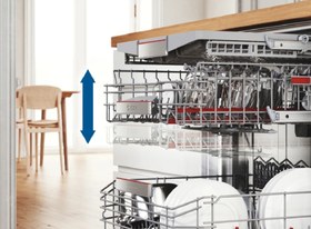 تصویر ماشین ظرفشویی بوش 13 نفره SMS8ZDW86M Bosch SMS8ZDW86M series 8 model dishwasher for 13 people