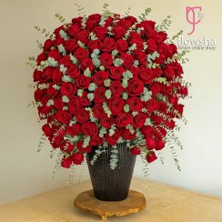 تصویر جام گل رز خواستگاری رمانتیکا 