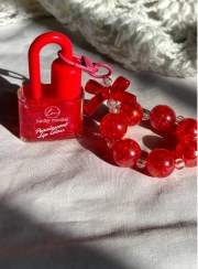 تصویر لیپ گلاس قفلی /سه رنگ 