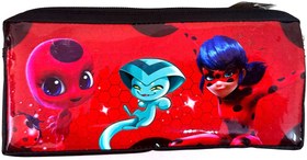 تصویر جامدادی ۲ قلو ۳ زیپ مدل فانتزی کد ۲۶۴ 