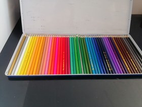تصویر مداد رنگی ۵۰تایی 