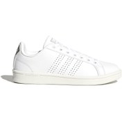 تصویر کفی ادونتیج کلاسیک با رنگ بیاضی و نقره‌ای کفش اسنیکر زنانه 100350757 - adidas - اورجینال- 4347806 