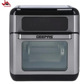 تصویر سرخ کن جیپاس مدل GAF37518N Geepas 1500W Air Fryer Oven Digital 9-In-1 Convection Air Fryer