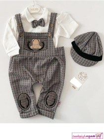 تصویر خرید ست لباس 2021 نوزاد پسرانه برند Murat Baby رنگ قهوه ای کد ty56868292 