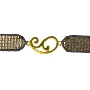 تصویر دستبند طلا میوکی بته جقه زنانه 