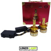 تصویر هدلایت Lenzo Q200 pro 12-24v 200000 - H4 Lenzo Q200 pro 12-24v 200000