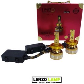 تصویر هدلایت Lenzo Q200 pro 12-24v 200000 - H7 Lenzo Q200 pro 12-24v 200000