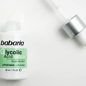 تصویر سرم ضد جوش و لایه بردار صورت گلیکولیک اسید باباریا مدل Babaria Glycolic Acid Serum Babaria Glycolic Acid Serum 30ml