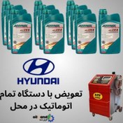 تصویر پکیج 10 لیتری تعویض روغن گیربکس هیوندای جنسیس 