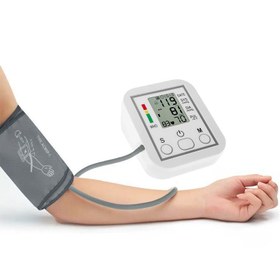 تصویر دستگاه فشارسنج دیجیتالی اتوماتیک فشار خون و ضربان قلب microcomputer intelligent 