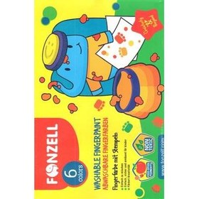 تصویر رنگ انگشتی 6 رنگ Kids 685092 