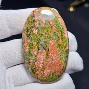 تصویر نگین درشت کلکسیونی سنگ طبیعی اوناکیت معدنی کد 37377 