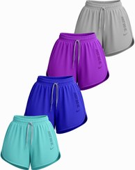 تصویر شورتک ورزشی زنانه سایز ۳۶ الی ۴۶ / شرتک ورزشی زنانه 