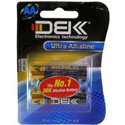 تصویر باتری قلمی آلکالاین دی بی کا بسته 2 عددی DBK Alkaline AA Battery