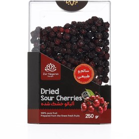 تصویر آلبالو خشک 250 گرمی زرنگاران Zarnegaran dried sour cherry 250gr