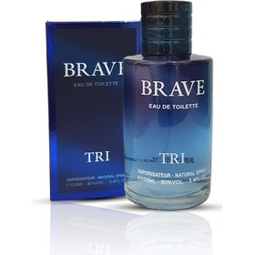 تصویر ادکلن مردانه TRI مدل Brave | بریو 