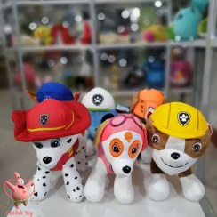 تصویر عروسک پولیشی سگ های نگهبان سایز ۲۸ سانتی 