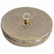 تصویر جا ادویه مسی ۸ تایی گرد کروم 