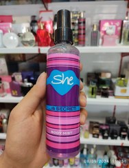 تصویر بادی اسپلش شی مدل سکرت 150 میل She Bodymist Is a Secret 150ml