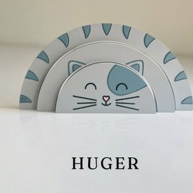 تصویر پازلی گربه کد 9695 