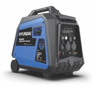 تصویر موتور برق بنزینی هیوندای مدل HG9240 ظرفیت ۴ کیلووات اینورتر ریموت‌دار 