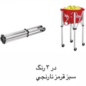 تصویر سبد چرخ دار حمل توپ تنیس ویلسون 