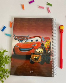 تصویر دفتر مجلد ۸۰ برگ - مک کوئین 