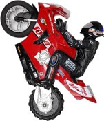 تصویر موتور بازی کنترلی motorcycle stunt drift six-axis gyroscope 
