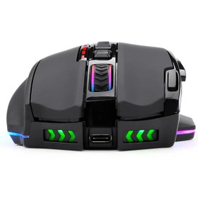 تصویر ماوس گیمینگ بی سیم ردراگون مدل اسنایپر پرو M801P-RGB Redragon Sniper Pro M801P-RGB Wireless Gaming Mouse