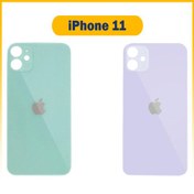 تصویر درب پشت آیفون ۱۱ رنگ سبز 