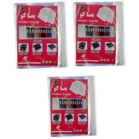 تصویر کاور کاغذ A4 بصاکو مدل اقتصادی کد 01 بسته 300 عددی 