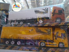 تصویر ماکت تریلی اسکانیا کد 1824 