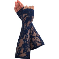 تصویر ساق دست زنانه گیپور مشکی 