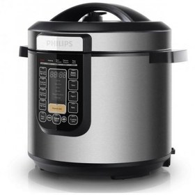 تصویر مولتی کوکر فیلیپس مدل HD2137 ظرفیت ۶ لیتر استیل ضد زنگ چند کاره 