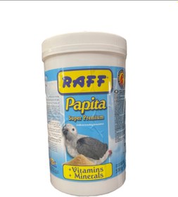 تصویر غذای کمکی طوطی سانان راف ایتالیا 500 گرمی RAFF PAPITA 500G