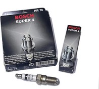 تصویر شمع بوش خرچنگی خط مشکی المان hr78 پایه کوتاه چهار پلاتین اصل آلمان کد سرد