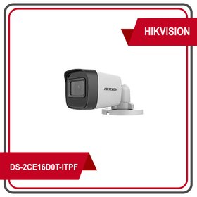 تصویر دوربین مداربسته هایک ویژن مدل 2CE16D0T-ITPF _ بدنه پلاستیکی ا Hikvision Turbo HD CCTV DS-2CE16D0T-ITPF Hikvision Turbo HD CCTV DS-2CE16D0T-ITPF