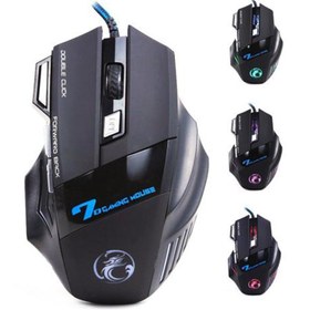 تصویر ماوس گیمینگ آیمایس مدل X7 با سیم 