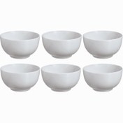 تصویر کاسه لومینارک مدل دیوالی بسته 6 عددی - سفید 