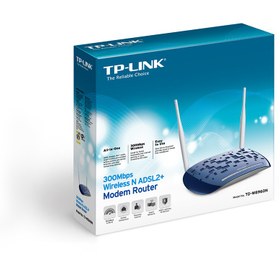 تصویر مودم تی‌ پی لینک وایرلس +ADSL2 مدل TD-W8960ND 